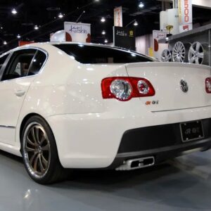 rgt v style trunk boot lid spoiler for vw passat 6 b6 2005 2010