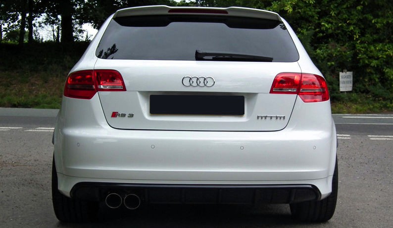 roof boot lid rs3 style spoiler for audi a3 8p 5d 2003 2013