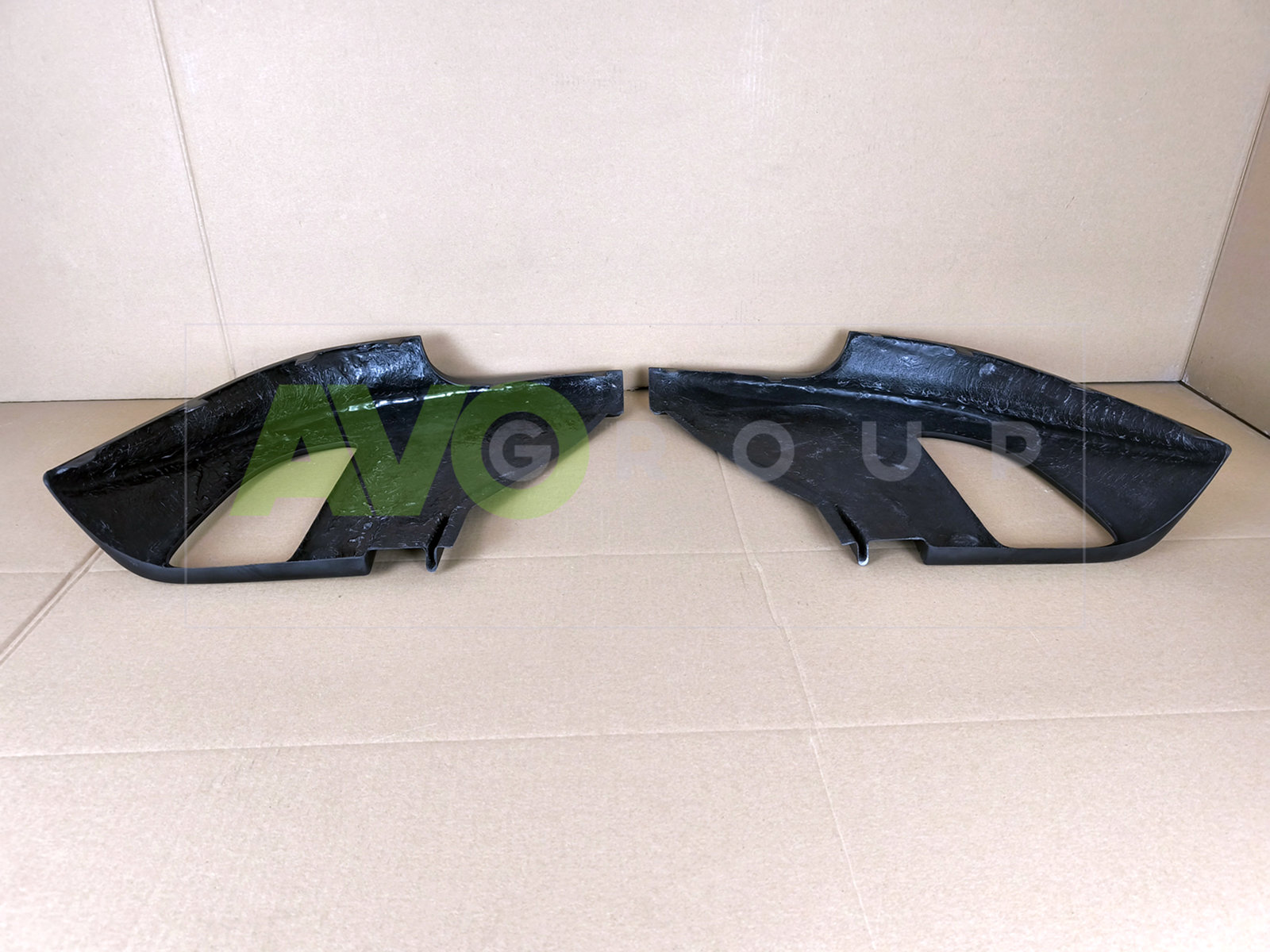 rs style fangs flaps spoiler for porsche 911 (993) 1994 1998