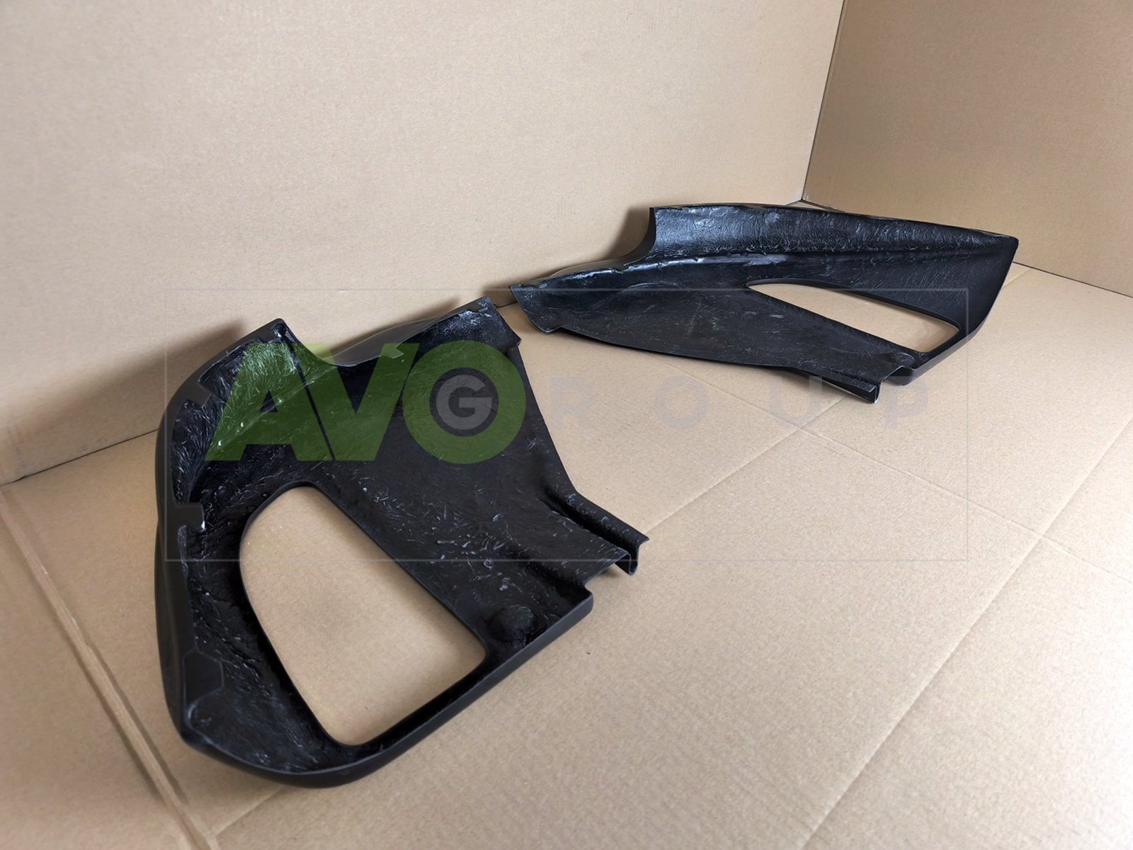 rs style fangs flaps spoiler for porsche 911 (993) 1994 1998