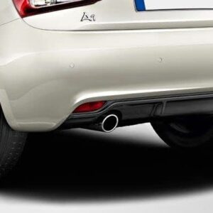 rs style rear bumper diffuser for audi a1 8x 2010 2015