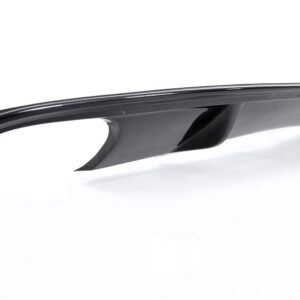 rs style rear bumper diffuser for audi a4 b8 se 2012 2016 (twin exhaust left side)