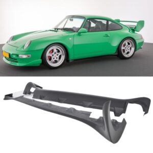 rs style side skirts for porsche 911 (993) 1994 1998