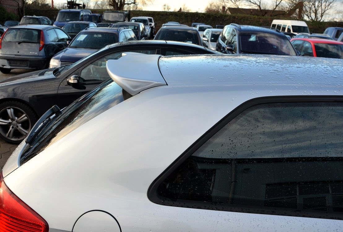 rs3 look roof spoiler for audi a3 8p 3d 2003 2013