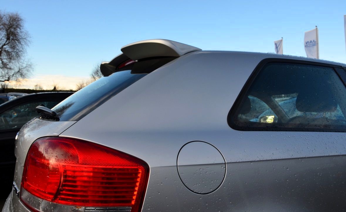 rs3 look roof spoiler for audi a3 8p 3d 2003 2013