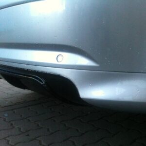 rs3 style rear bumper spoiler for audi a3 8p se 2003 2008 3 doors