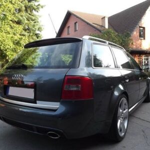 rs6 style trunk boot lid spoiler for audi a6 s6 С5 avant 1997 2004