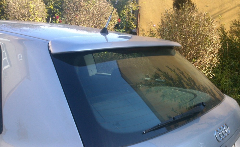 s3 style roof boot lid spoiler for audi a3 8l 1996 2003 grp