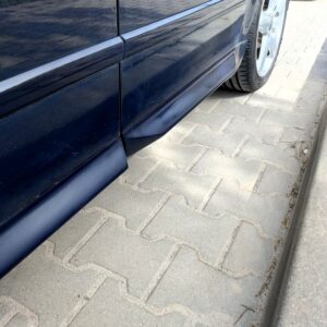 s4 style wide door side mouldings / strips for audi audi a4 b6 /b7 2001 2008