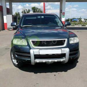 front bumper spoiler lip for vw touareg mk1 7l 2002 2006 v2