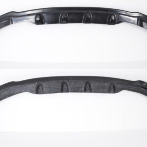 sportline style front bumper spoiler lip for vw transporter multivan caravelle t5 2009 2015 facelift