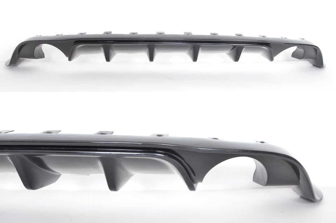 tcr style rear bumper diffuser for vw golf 7 2016 2020 hatchback