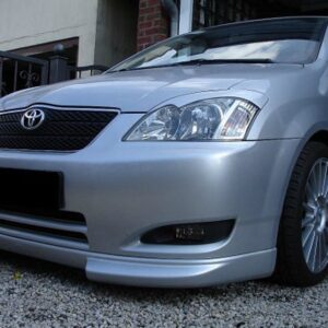 trd style front bumper spoiler lip for toyota corolla e12 2000 2004 hatchback