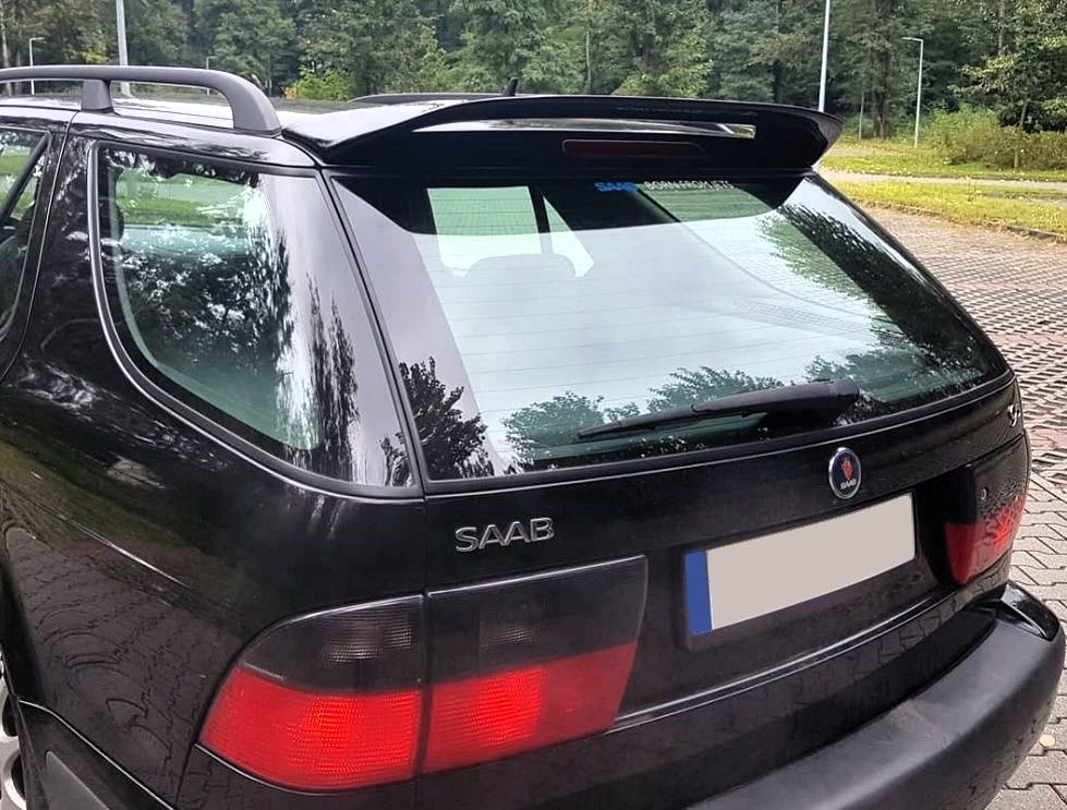 trunk boot lid spoiler for saab 9 5 mk1 1997 2005