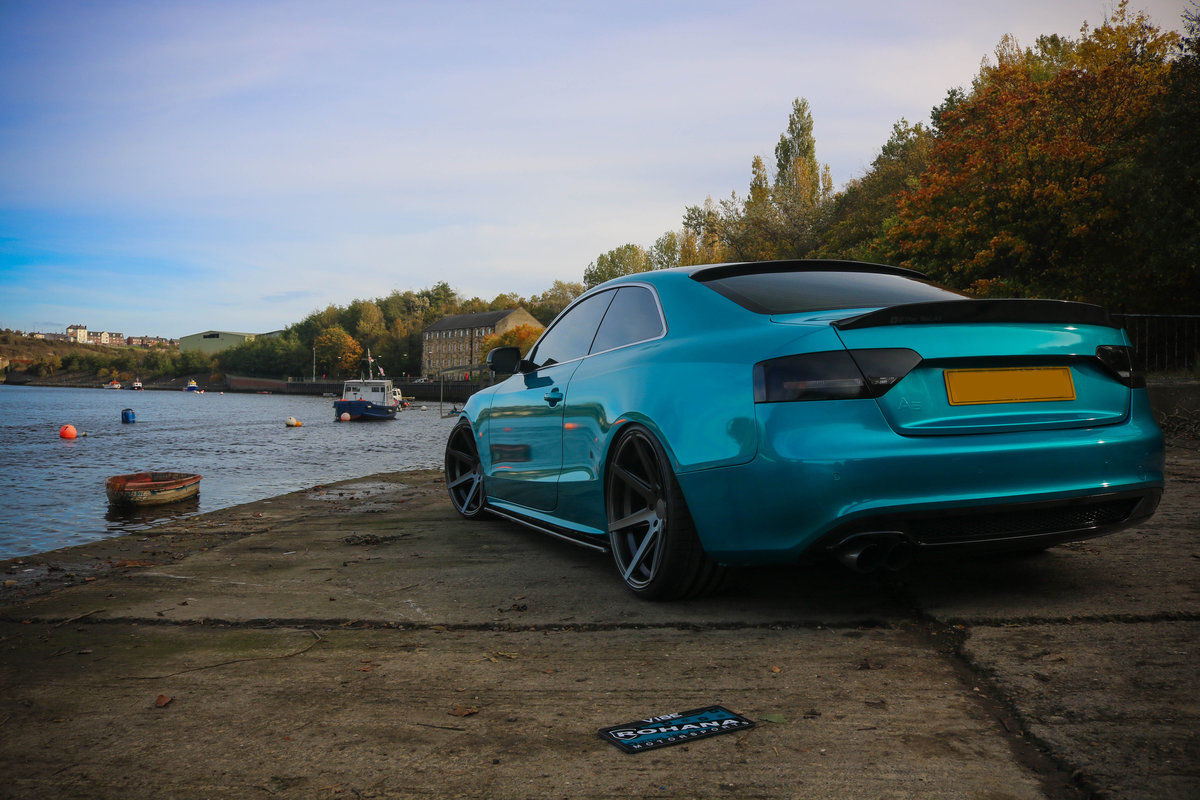 trunk boot spoiler for audi a5 coupe 8t 2007 2016 abs