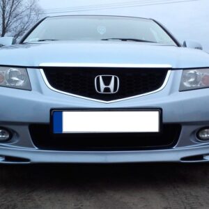 type s style front bumper spoiler lip for honda accord 7 2002 2008