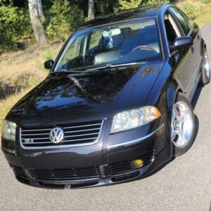 V Style Front Bumper Lip for VW Passat B5.5 2000-2005