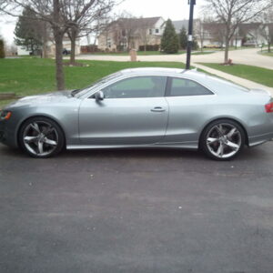 v style side skirts for audi a5 coupe / cabrio 2007 2016